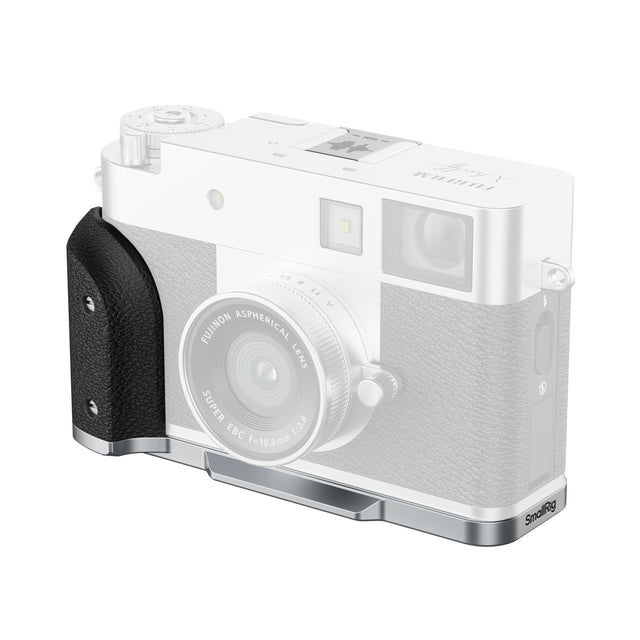 SmallRig L-Shaped Mount Plate with Silicone Handle for FUJIFILM X half (Silver)
