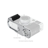 SmallRig L-Shaped Mount Plate with Silicone Handle for FUJIFILM X half (Silver)
