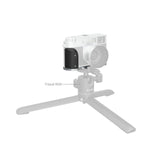 SmallRig L-Shaped Mount Plate with Silicone Handle for FUJIFILM X half (Silver)