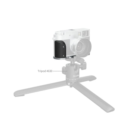 SmallRig L-Shaped Mount Plate with Silicone Handle for FUJIFILM X half (Silver)