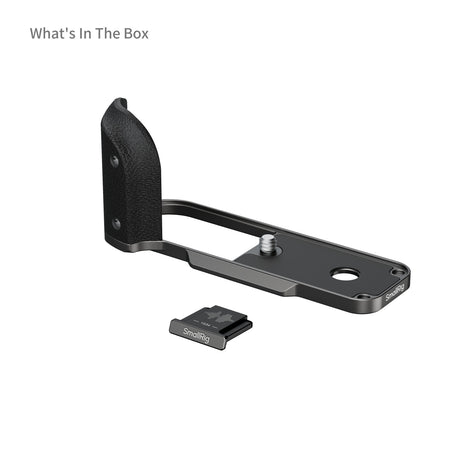 SmallRig L-Shaped Mount Plate with Silicone Handle for FUJIFILM X half (Charcoal Silver)