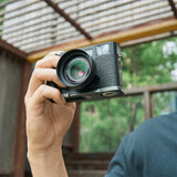 SmallRig L-Shaped Mount Plate with Silicone Handle for FUJIFILM X half (Charcoal Silver)
