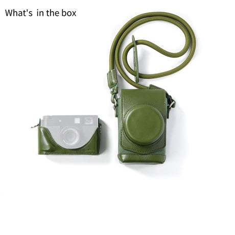SmallRig Leather Case Kit for FUJIFILM X half (Green)