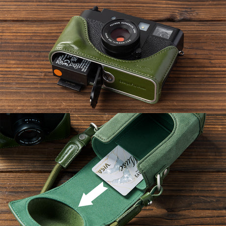 SmallRig Leather Case Kit for FUJIFILM X half (Green)
