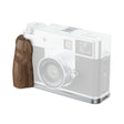 SmallRig L-Shaped Mount Plate with Wooden Handle for FUJIFILM X half (Silver)