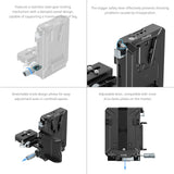 SmallRig V-Mount Battery Mount Plate Kit 5227