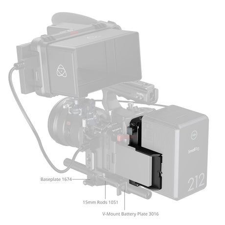 SmallRig V-Mount Battery Mount Plate 5228