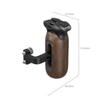 SmallRig Wooden Side Handle with 1/4"-20 Screws 5237
