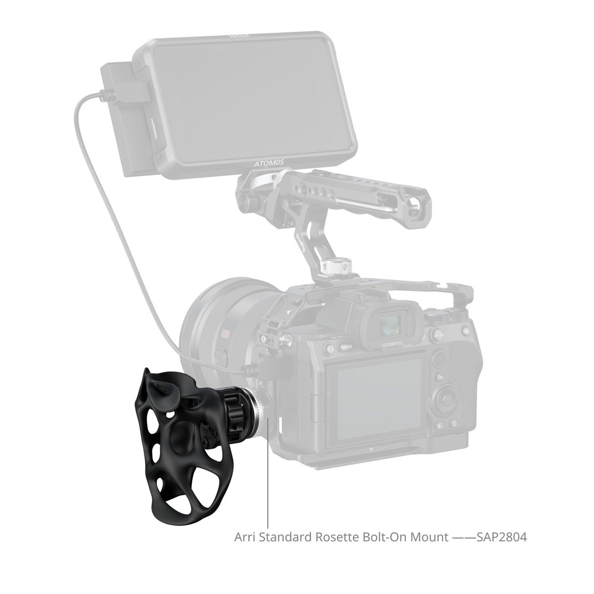 SmallRig "ImageGrip" Series Liquid Handle with ARRI Rosette (Left Side)