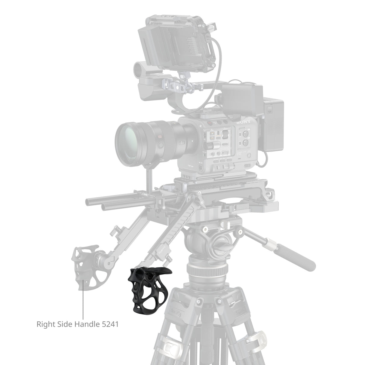 SmallRig "ImageGrip" Series Liquid Handle with ARRI Rosette (Left Side)