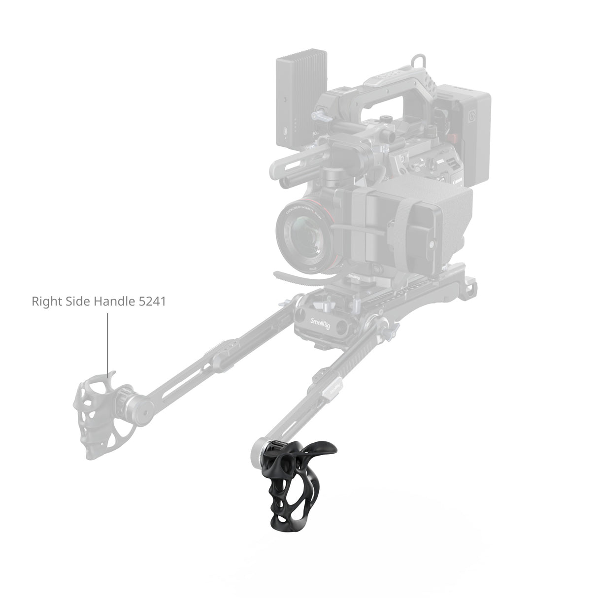 SmallRig "ImageGrip" Series Liquid Handle with ARRI Rosette (Left Side)