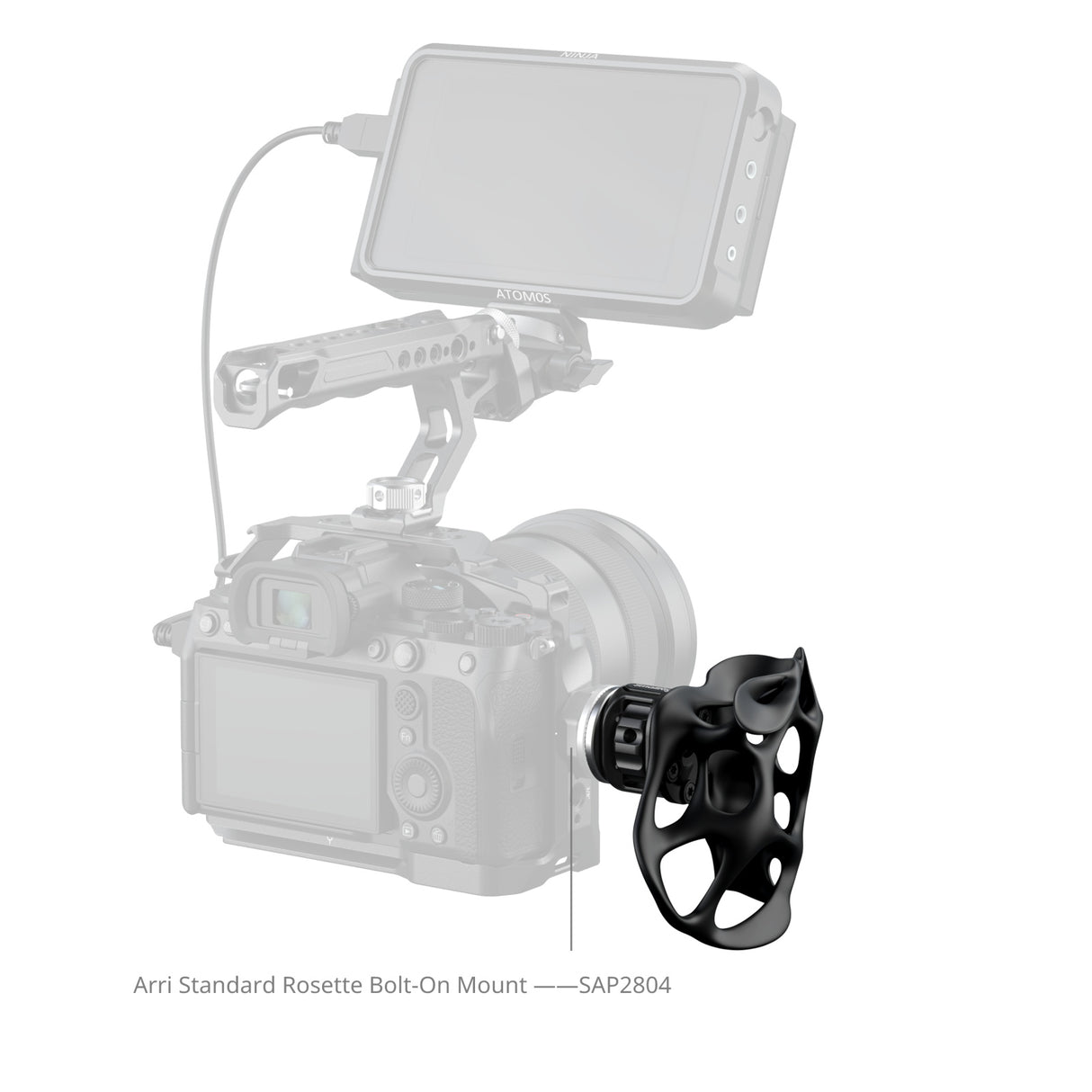 SmallRig "ImageGrip" Series Liquid Handle with ARRI Rosette (Right Side)