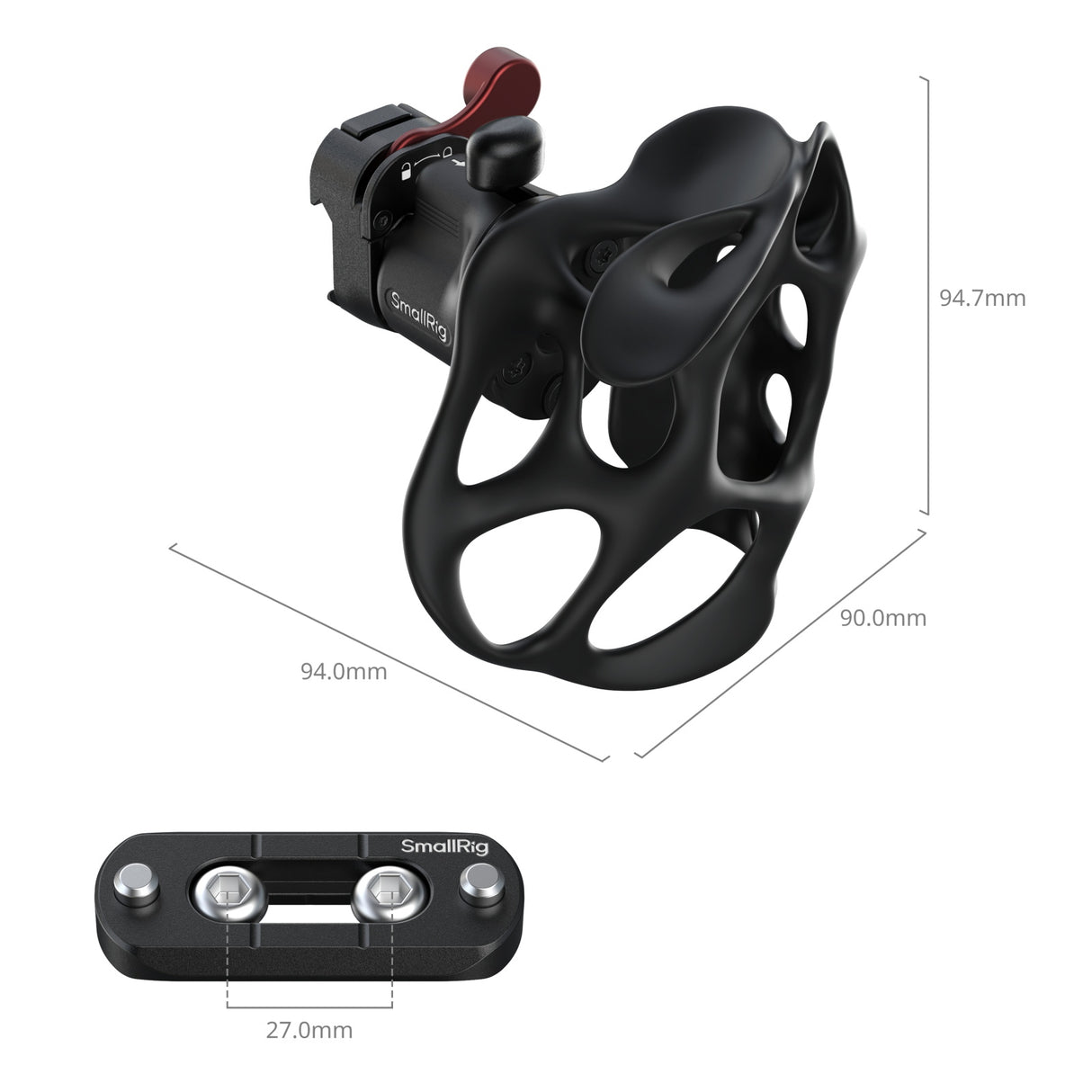 SmallRig "ImageGrip" Series Liquid Handle with NATO Clamp (Right Side)