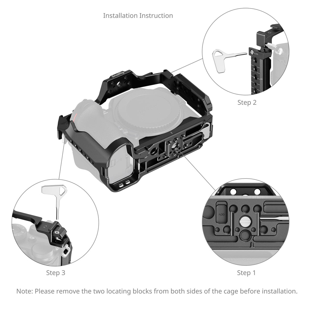 SmallRig Cage for Nikon Z5 / Z5II / Z6 / Z6II / Z7 / Z7II 5257
