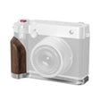 SmallRig L-Shape Mount Plate with Wooden Handle for FUJIFILM GFX100RF (Silver)