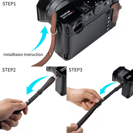 SmallRig Leather Case Kit for FUJIFILM GFX100RF (Black)