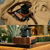 SmallRig Leather Case Kit for FUJIFILM GFX100RF (Brown)