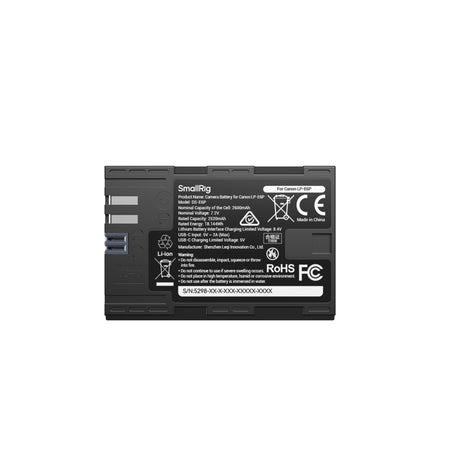 SmallRig Camera Battery for Canon LP-E6P 5298
