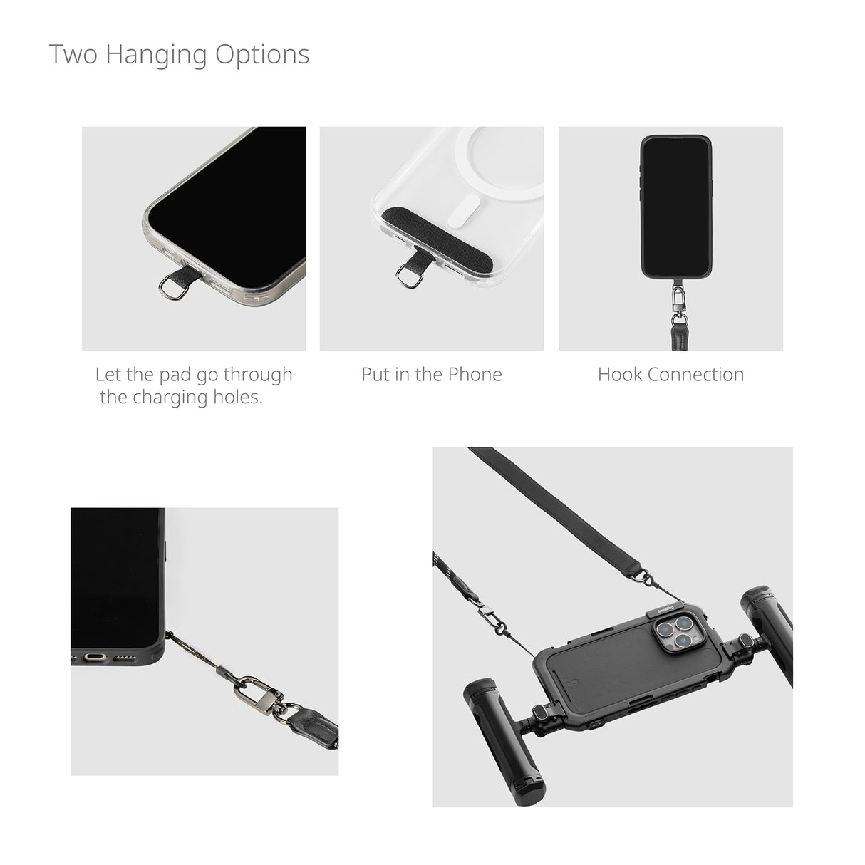 SmallRig FilMov Phone Shoulder Strap (Orange)