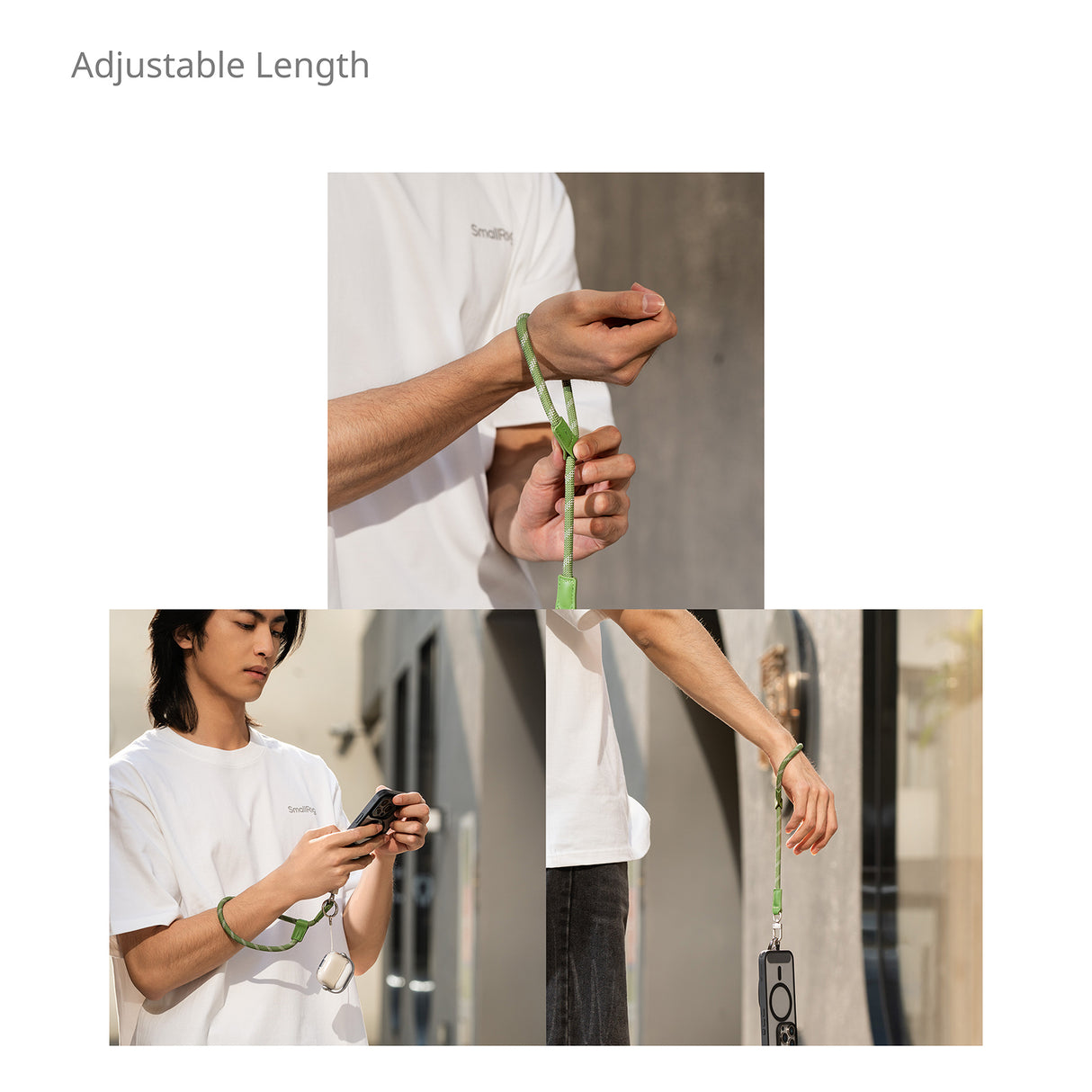 SmallRig FilMov Phone Wrist Strap (Green)