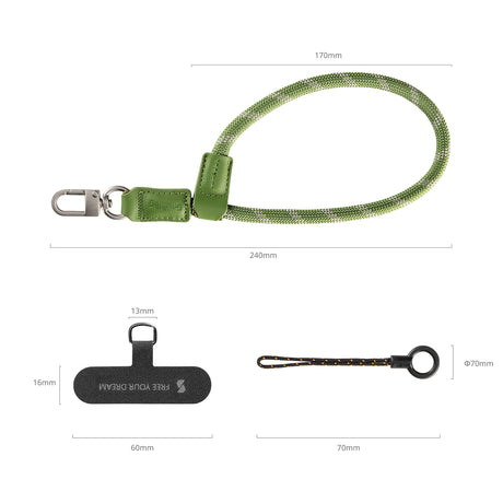 SmallRig FilMov Phone Wrist Strap (Green)