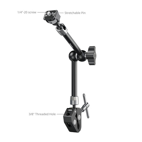 SmallRig Magic Arm with Crab-Shaped Clamp (11")