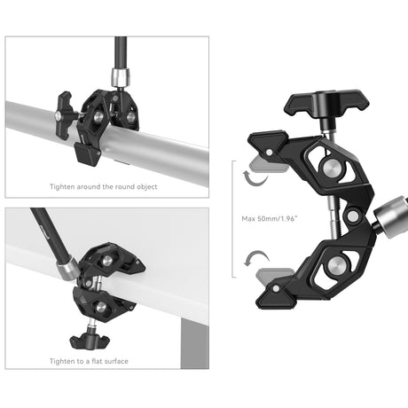 SmallRig Magic Arm with Crab-Shaped Clamp