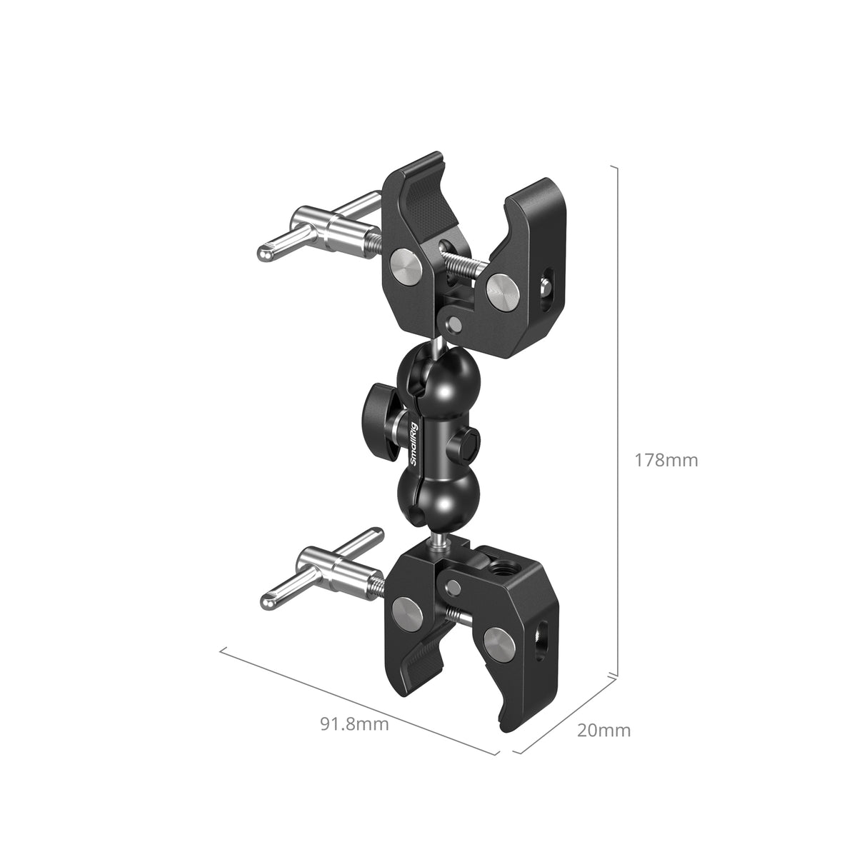 SmallRig Double Head Crab-Shaped Clamp
