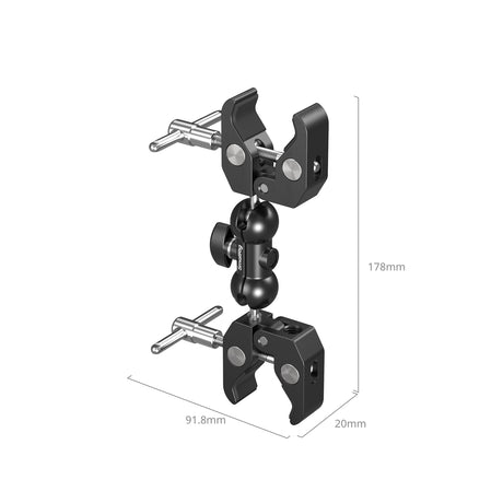 SmallRig Double Head Crab-Shaped Clamp