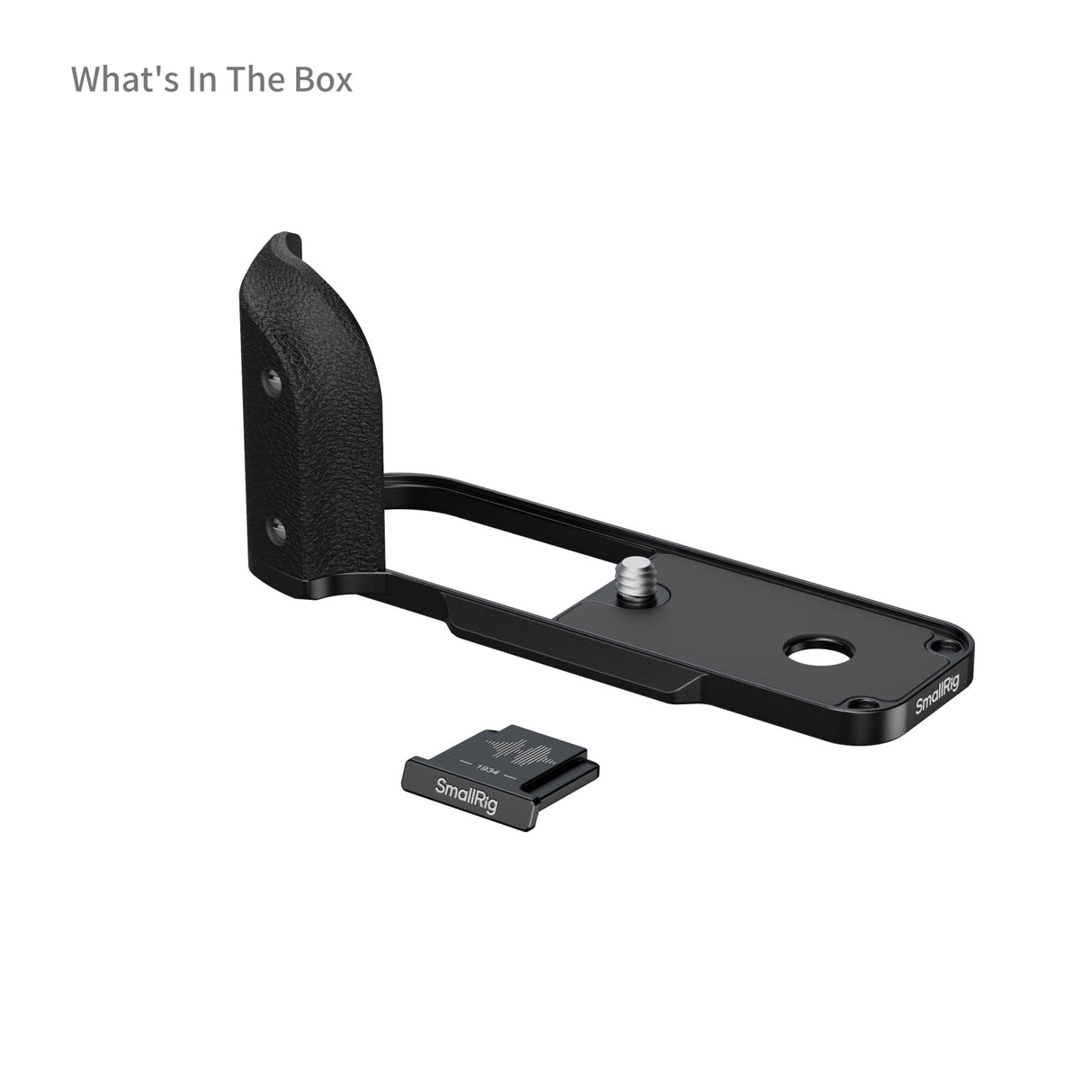 SmallRig L-Shaped Mount Plate with Silicone Handle for FUJIFILM X half (Black)