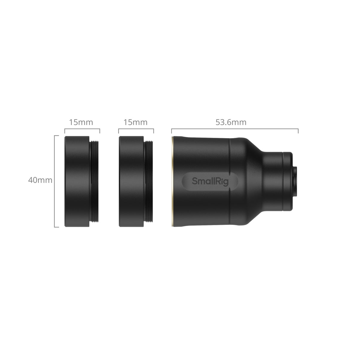 SmallRig 2× Magnification Telephoto & Macro Lens Kit for Phones (T-Mount) 5334