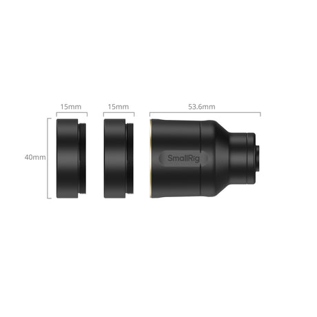 SmallRig 2× Magnification Telephoto & Macro Lens Kit for Phones (T-Mount) 5334