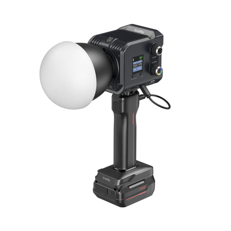 SmallRig RC 100C COB LED Video Light Kit (Ink Blue / With Battery Grip Handle)