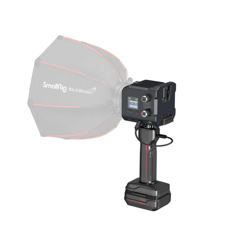 SmallRig RC 100C COB LED Video Light Kit (Ink Blue / With Battery Grip Handle)