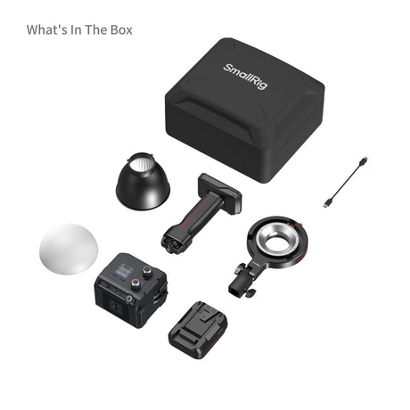 SmallRig RC 100C COB LED Video Light Kit (Ink Blue / With Battery Grip Handle)