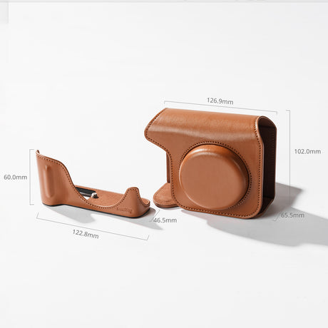 SmallRig Leather Case Kit for Canon PowerShot V1 (Brown)