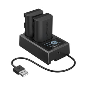SmallRig Camera Battery and Charger Kit for Canon LP-E6P (5409)