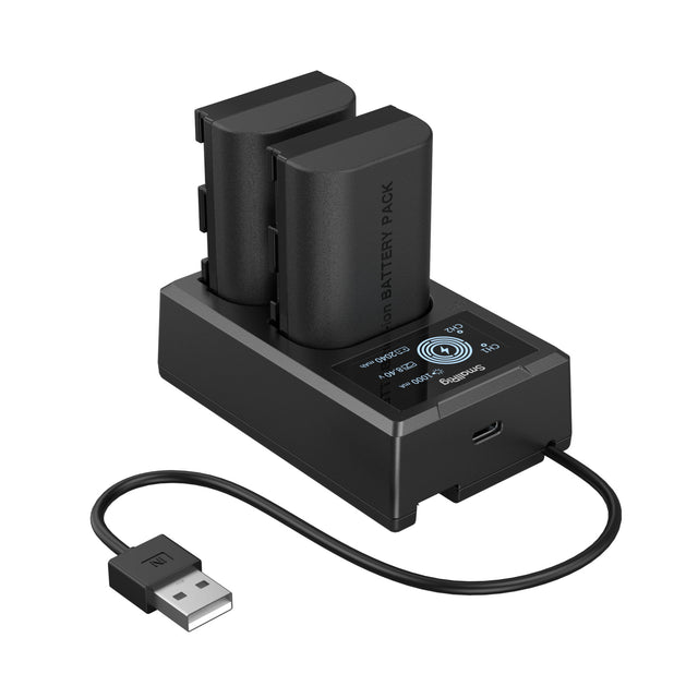 SmallRig Camera Battery and Charger Kit for Canon LP-E6P (5409)