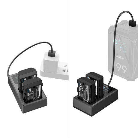 SmallRig Camera Battery and Charger Kit for Canon LP-E6P (5409)