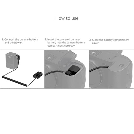 SmallRig DT-E6P Power Cable