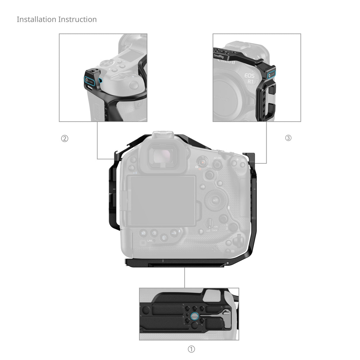 SmallRig Cage for Canon EOS R1