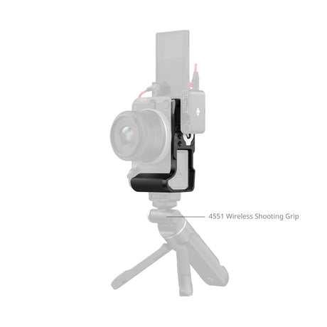 SmallRig L-Shaped Mount Plate with Handle for Canon EOS R50 V (Black)