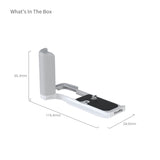 SmallRig L-Shaped Mount Plate with Handle for Canon EOS R50 V (White) 5430
