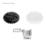 SmallRig Furry Windscreen Kit for Canon EOS R50 V (2pcs)
