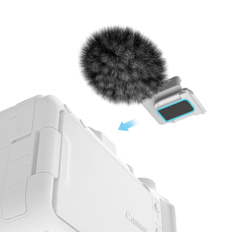SmallRig Furry Windscreen Kit for Canon EOS R50 V (2pcs)