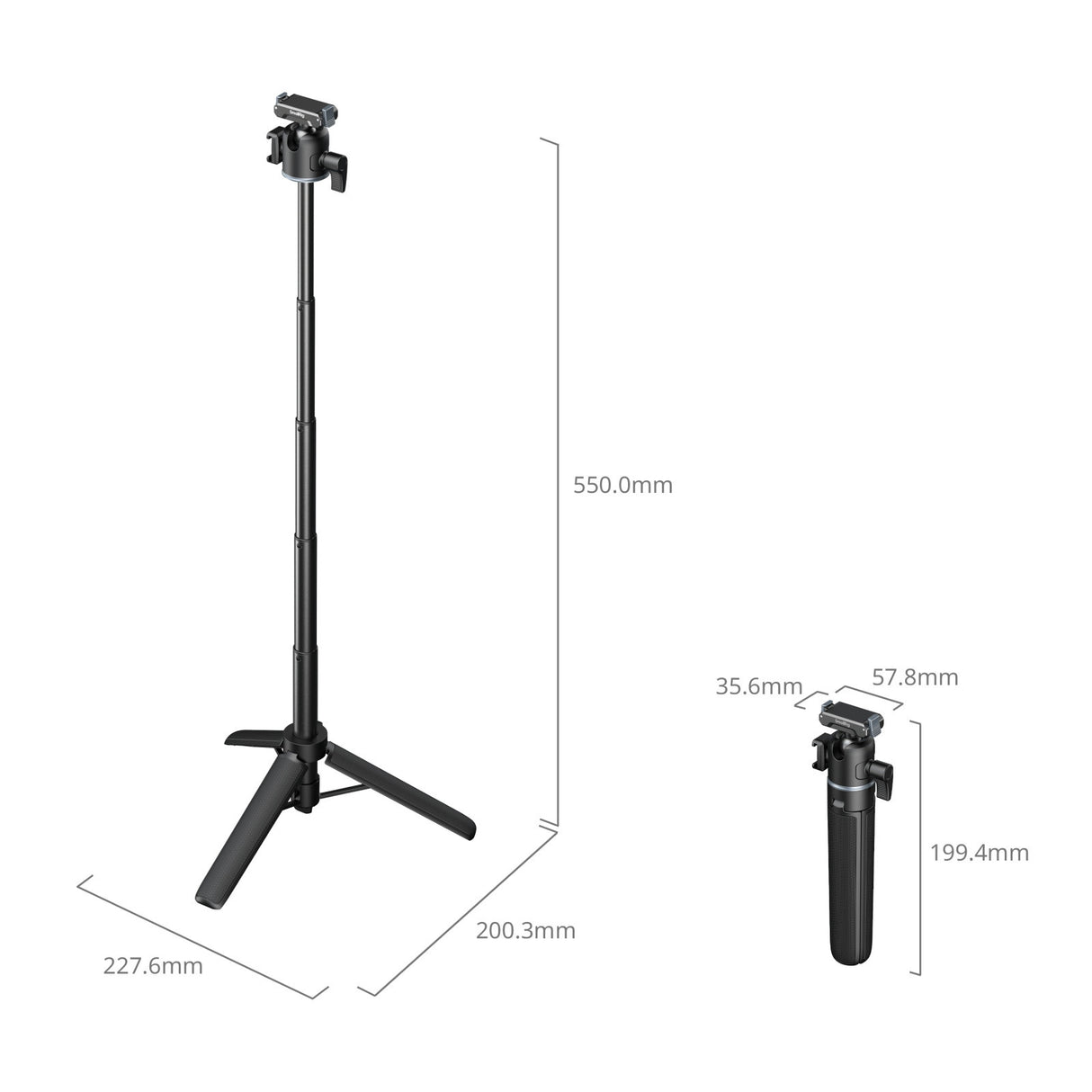 SmallRig Mount Support for DJI Osmo Action 5 Pro / 4 / 3 5435