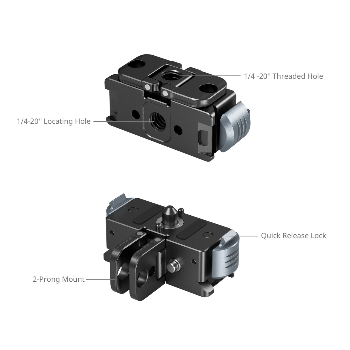 SmallRig Quick Release Adapter Mount for GoPro Hero Black 13
