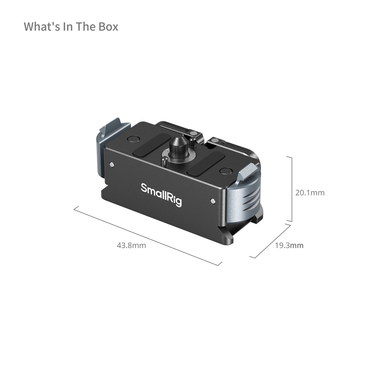 SmallRig Quick Release Adapter Mount for GoPro Hero Black 13