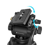 SmallRig AD14 Heavy-Duty Carbon Fiber Tripod