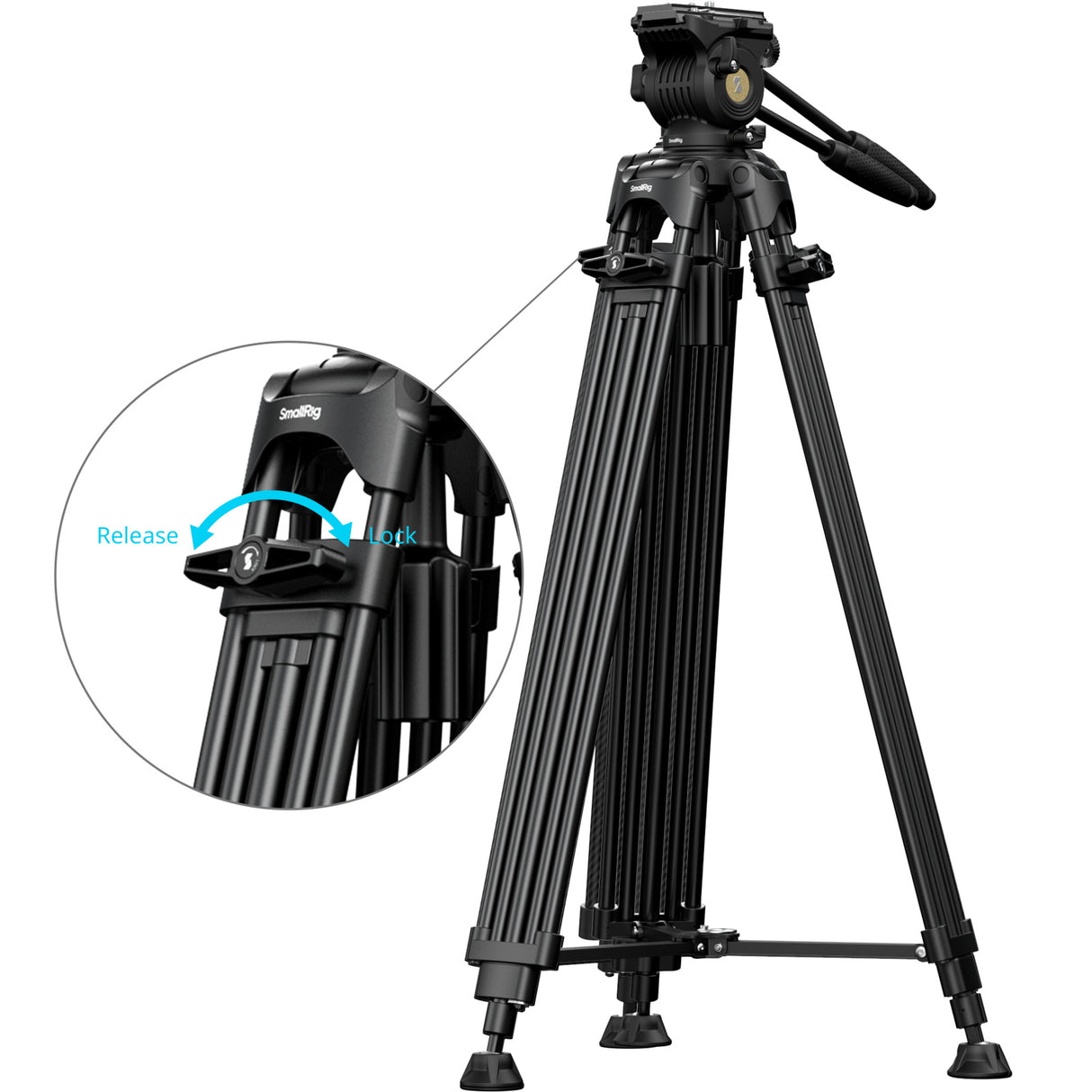 SmallRig FSD14 FreeSpeed Heavy-Duty Aluminum Alloy Tripod